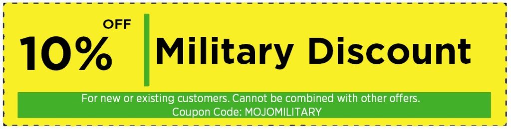 Mosquito Joe Promotion 10% off Military Discount